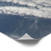 Poster Des Petits Satellites Orbitent Au-Dessus D'Une Par (Coin)