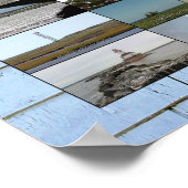 Poster des phares de l'Île-du-Prince-Édouard (Coin)