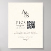 Poster Des photos ! Photo, QR-Code, Mariage (Devant)