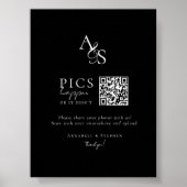 Poster Des photos ! Photo, QR-Code, Mariage (Devant)