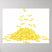 Poster des pièces d'or (Devant)