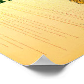 Poster des pins du Michigan (Coin)