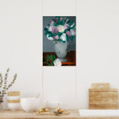 Poster Des pivoines de Manet possiblement des fleurs de b (Cuisine)