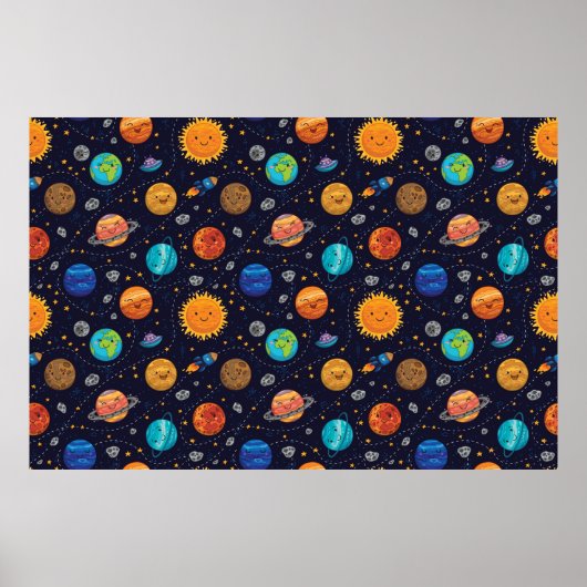 Poster des Planètes Joyeuses (Devant)