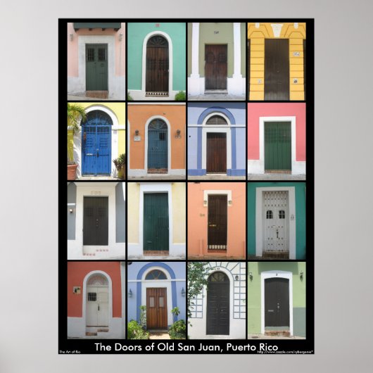 Poster des Portes du Vieux San Juan (Devant)