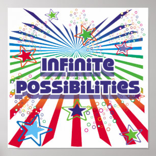 Poster des possibilités infinies