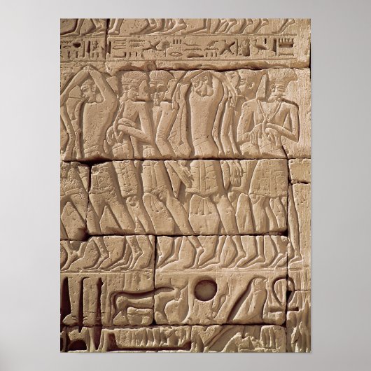 Poster Des prisonniers de Philistine sont emmenés (Devant)