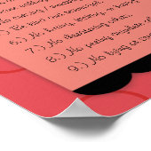 Poster des Règles de la Maison des Eléphants Pinki (Coin)