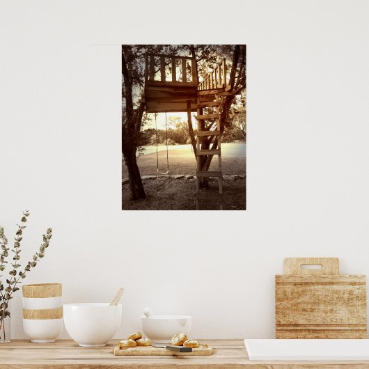 Poster des rêves d'enfance (Cuisine)