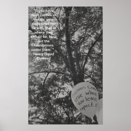 Poster Des rêves se produisent (Devant)