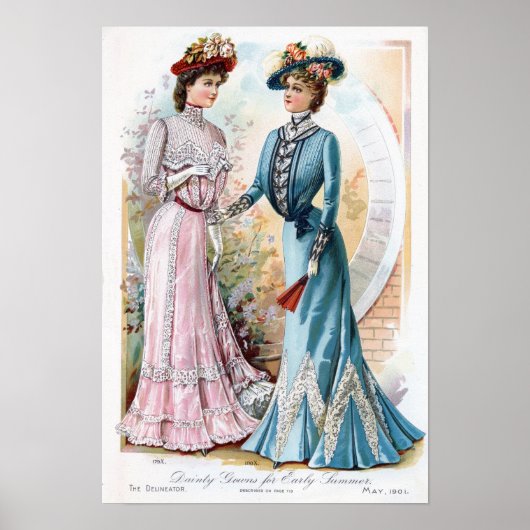 Poster des robes vintages Edwardian Early Summer (Devant)