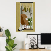 Poster Des robots ! On m'a promis des robots ! (Bureau à domicile)