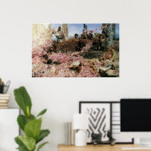 Poster des Roses de l'Héliogabalus (Bureau à domicile)
