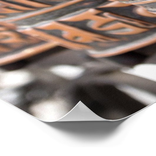 Poster des roues de prière bouddhiste (Coin)