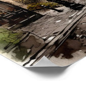 Poster des rues de Paris (Coin)