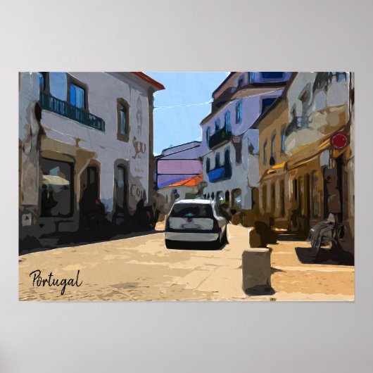 Poster des rues du Portugal (Devant)