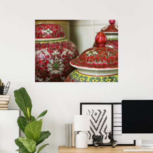 Poster des saveurs orientales (Bureau à domicile)