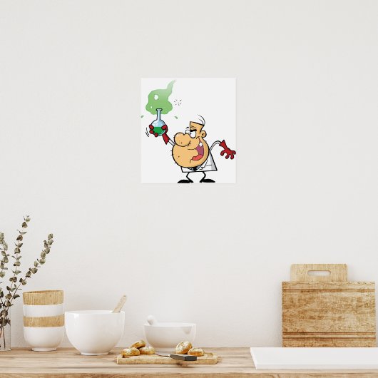 Poster des scientifiques (Cuisine)