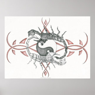 Poster des scorpions de solde