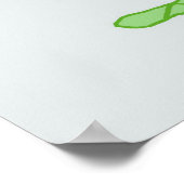 Poster des serpents disco en vert (Coin)