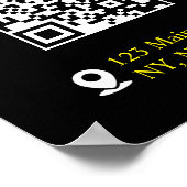 Poster des services aux entreprises du salon (Coin)