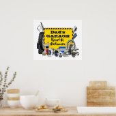 Poster des signes de garage (Cuisine)