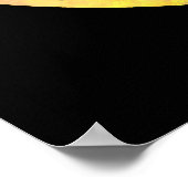 Poster des signes de paix multicolores (Coin)