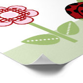 Poster des signes d'impression de Ladybugs mignon  (Coin)