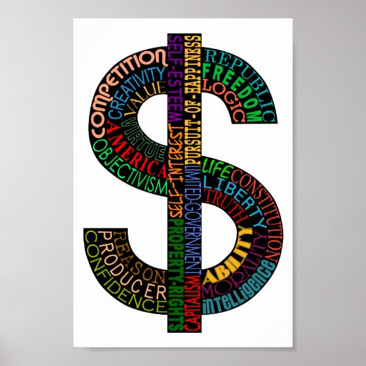 Poster des signes Dollar (Devant)