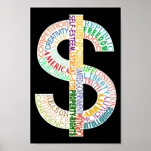 Poster des signes Dollar (Devant)