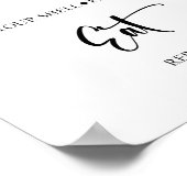 Poster des signes Mariages du bar Taco (Coin)