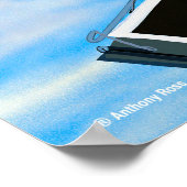 Poster des signes rétro néon du magasin Leddy Boot (Coin)