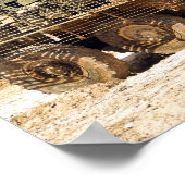 Poster Des soldats américains patrouillent en Afghanistan (Coin)