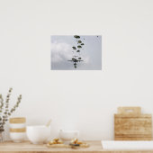 Poster Des soldats de l'armée sautent d'un C-17 Globemast (Cuisine)