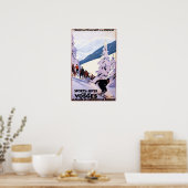 Poster des spectateurs regardant Skier (Cuisine)