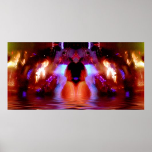 Poster des spiritueux de danse nocturne (Devant)