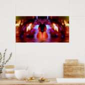 Poster des spiritueux de danse nocturne (Cuisine)