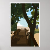 Poster des Stairs de plage de Bethany, affiche de  (Devant)