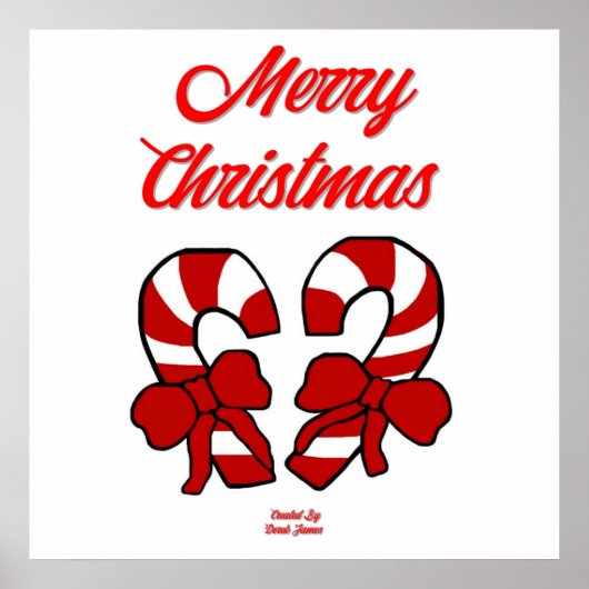 Poster des Sucres de canne de Noël (Devant)