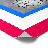 Poster des symptômes du TDAH : "Distrait" (Coin)