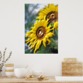 Poster des tournesols (Cuisine)