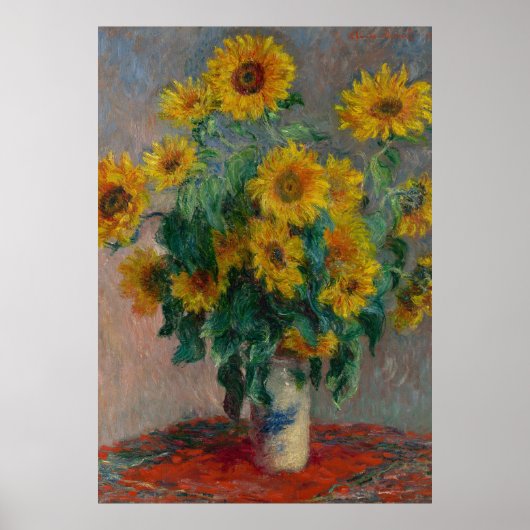 Poster des tournesols (Devant)
