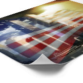 Poster des tours jumelles USA (Coin)