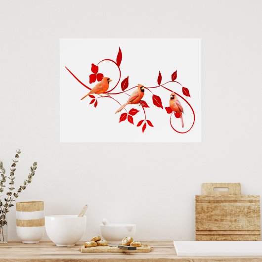 Poster des trois cardinaux (Cuisine)