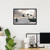 Poster des Trucs de snowboard (Bureau à domicile)