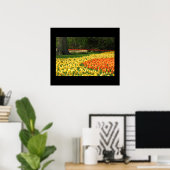 Poster des Tulipes du jardin (Bureau à domicile)