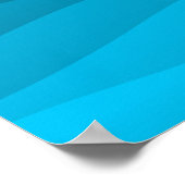 Poster des vagues bleues (Coin)