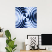 Poster Des vagues montantes... (Bureau à domicile)