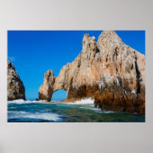 Poster Des Vagues Se Déplient Sur La Plage (Devant)