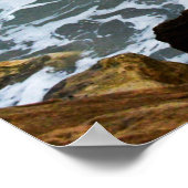 Poster Des Vagues Sur L'Océan, (Coin)